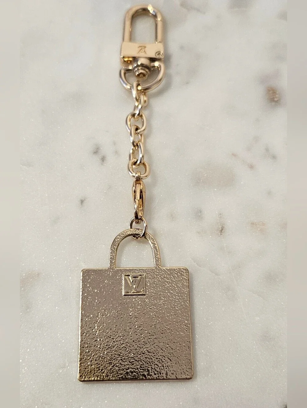 Designer Inspired Fashion Pink Enamel Bag Charm/ Keychain